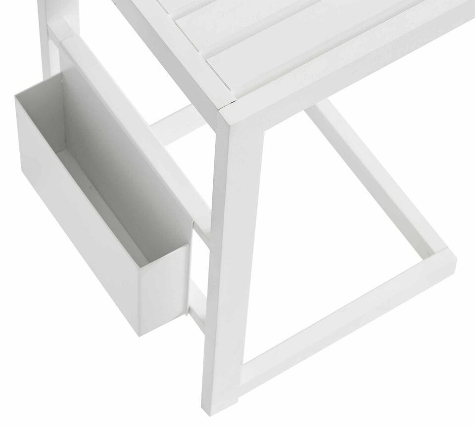 Indio Metal CTable, White Pottery Barn Australia